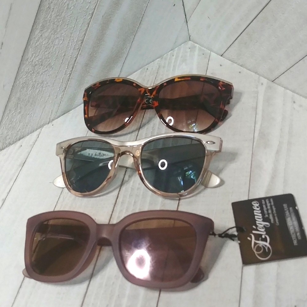 Women's Sunglasses Trio - Foster Grant, American Eagle and A.J. Morgan